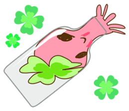 Happy jellyfish sticker #10027153