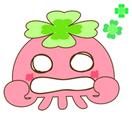 Happy jellyfish sticker #10027157