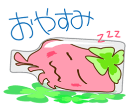 Happy jellyfish sticker #10027198