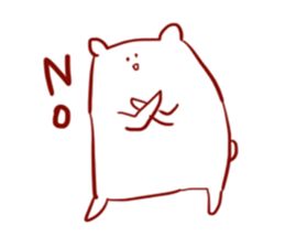 kumadakumao sticker #10027225