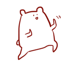 kumadakumao sticker #10027226