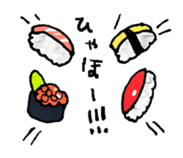 Sushi lovers! sticker #10027671