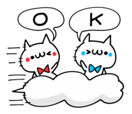 RED and BLUE NUKO sticker #10027790