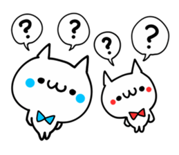 RED and BLUE NUKO sticker #10027819