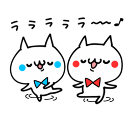 RED and BLUE NUKO sticker #10027822