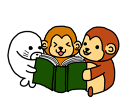 Nana-chan and Shiro-chan part2 sticker #10027832