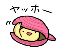 Shellfish Sticker by ugomono