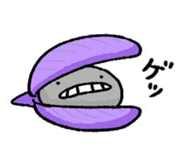 Shellfish Sticker sticker #10027942