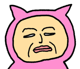 May I wear the pink cute costume? sticker #10028328