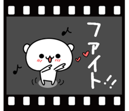 Bear's love story sticker #10028513