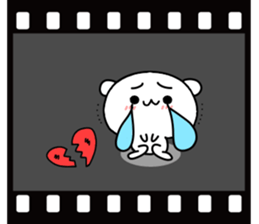 Bear's love story sticker #10028524