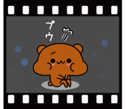 Bear's love story sticker #10028531