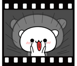 Bear's love story sticker #10028533