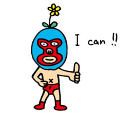 lucha libre soft geek "Pancho" 2nd sticker #10028704