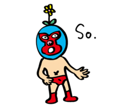 lucha libre soft geek "Pancho" 2nd sticker #10028706