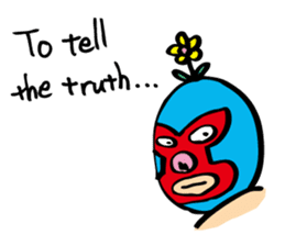 lucha libre soft geek "Pancho" 2nd sticker #10028709