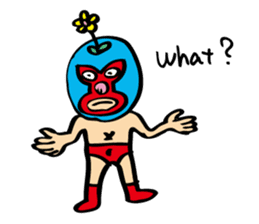 lucha libre soft geek "Pancho" 2nd sticker #10028716