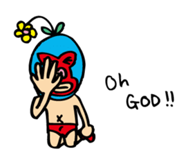 lucha libre soft geek "Pancho" 2nd sticker #10028729