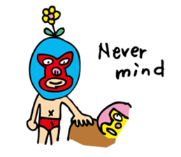 lucha libre soft geek "Pancho" 2nd sticker #10028732