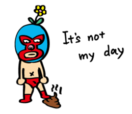 lucha libre soft geek "Pancho" 2nd sticker #10028740