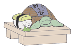 Realistic Hare and Tortoise sticker #10029034