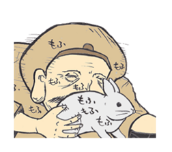 Realistic Hare and Tortoise sticker #10029063