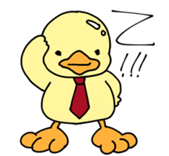 Lovely yellow children4 sticker #10029510