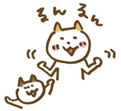 CAT STAMP 4 sticker #10029749