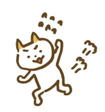 CAT STAMP 4 sticker #10029751