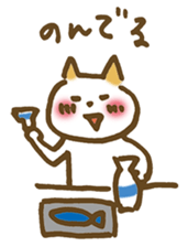 CAT STAMP 4 sticker #10029769