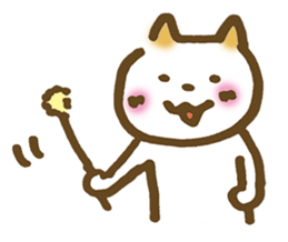 CAT STAMP 4 sticker #10029771