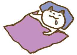 CAT STAMP 4 sticker #10029776