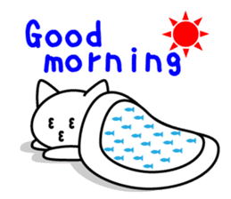 Martial arts uniformed CAT(English ver.) sticker #10029785