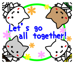 Martial arts uniformed CAT(English ver.) sticker #10029793