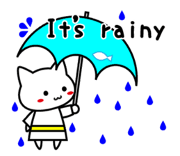 Martial arts uniformed CAT(English ver.) sticker #10029803