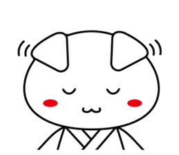 Martial arts uniformed CAT(English ver.) sticker #10029813