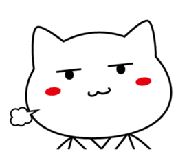 Martial arts uniformed CAT(English ver.) sticker #10029815