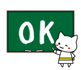 Martial arts uniformed CAT(English ver.) sticker #10029817