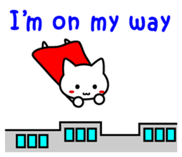 Martial arts uniformed CAT(English ver.) sticker #10029819