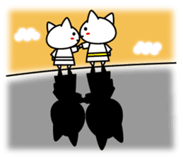 Martial arts uniformed CAT(English ver.) sticker #10029820