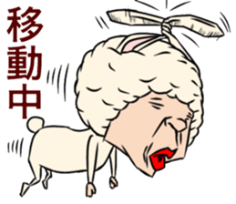 Rabbit? and turtle? sticker #10029929