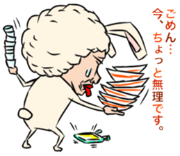 Rabbit? and turtle? sticker #10029930