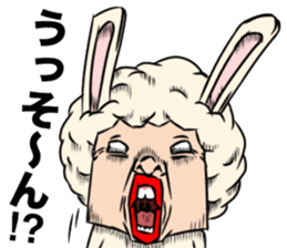 Rabbit? and turtle? sticker #10029931