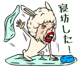 Rabbit? and turtle? sticker #10029936