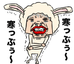 Rabbit? and turtle? sticker #10029938