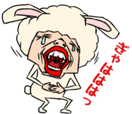 Rabbit? and turtle? sticker #10029943