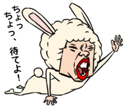 Rabbit? and turtle? sticker #10029944