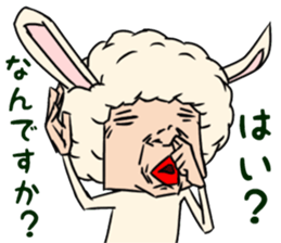 Rabbit? and turtle? sticker #10029945