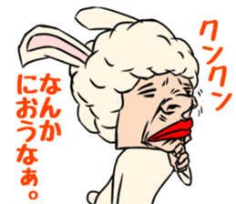 Rabbit? and turtle? sticker #10029946