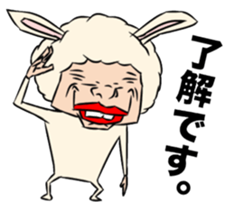 Rabbit? and turtle? sticker #10029956